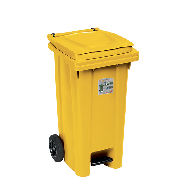 Mülltonne 120 lt mit Pedal