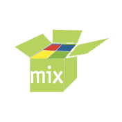 Box in sortierten Farben