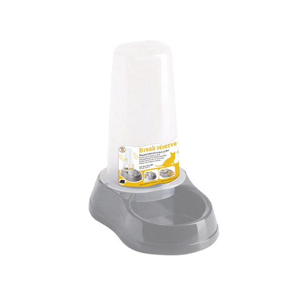 Break réserve dual function water or food dispenser