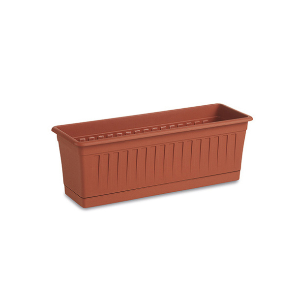 Blumenkasten Venezia mit Blumenkasten-Untersetzter 40 cm