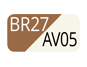 BR27/AV05 - Terra d'ombra/Vanilla BR27/AV05 - Terra d'ombra/Vanilla