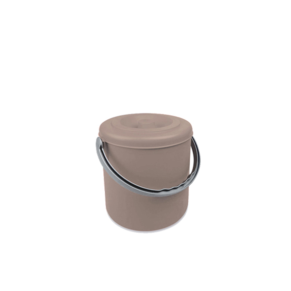 Pattumiera "Eureka" con coperchio lt 10
