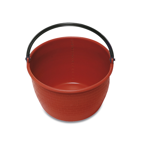Runder Korb 20 Liter mit Kunststoffgriff