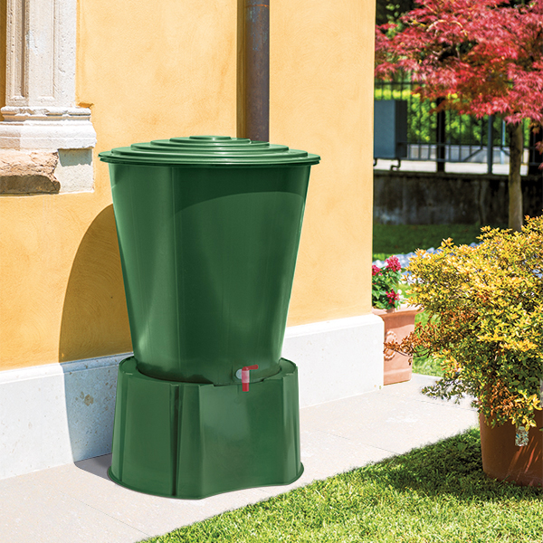 Stefanplast - Set contenitore acqua lt 500 con coperchio e rubinetto