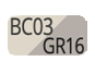 BC03/GR16 - Travertin-Weiß/Helles Taubengrau