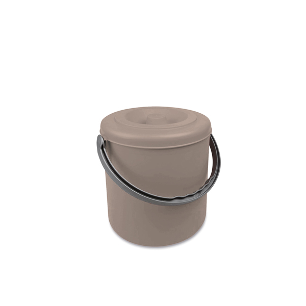15-Liter-Abfalleimer "Eureka" mit Deckel