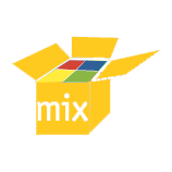 Box in sortierten Farben