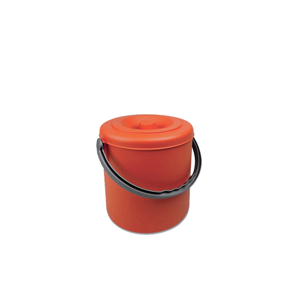 Pattumiera "Eureka" con coperchio lt 10