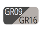 GR09/GR16 - Anthrazitgrau/Helles Taubengrau