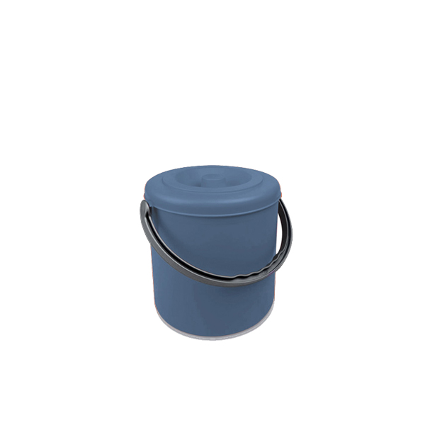 Pattumiera "Eureka" con coperchio lt 10