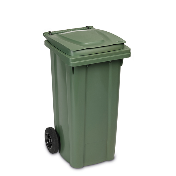 Cubo de basura con ruedas 120 lt