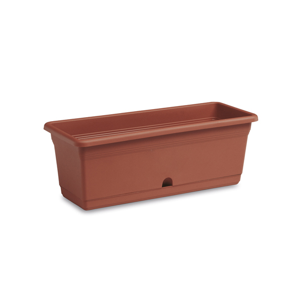 Portofino flower box cm 40 with self-watering system